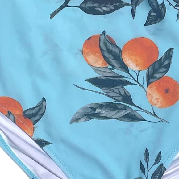 Cupshe Orange Turned Red Swimsuit, size Large - Picture 6 of 12